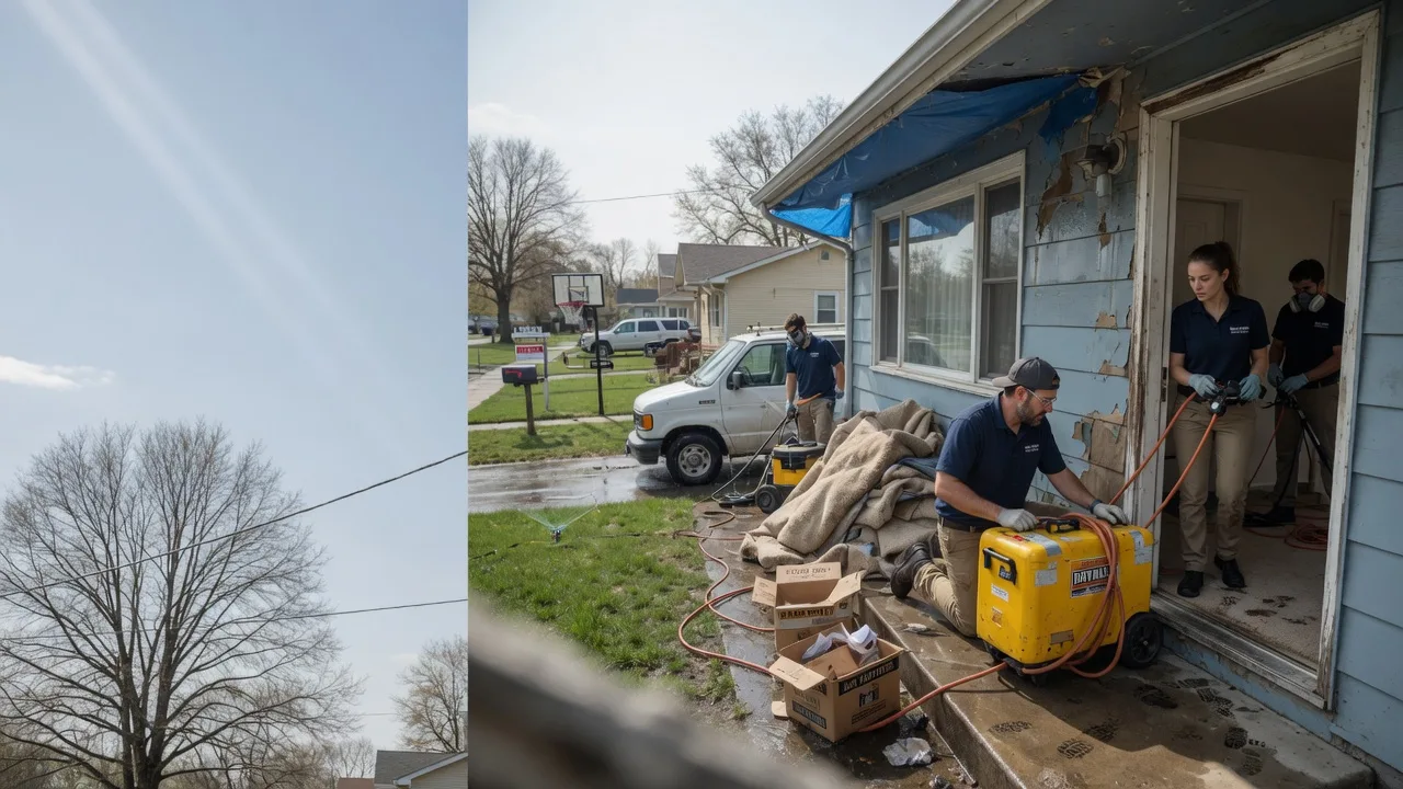 Basement Flood Cleanup in Isabella, OK near me